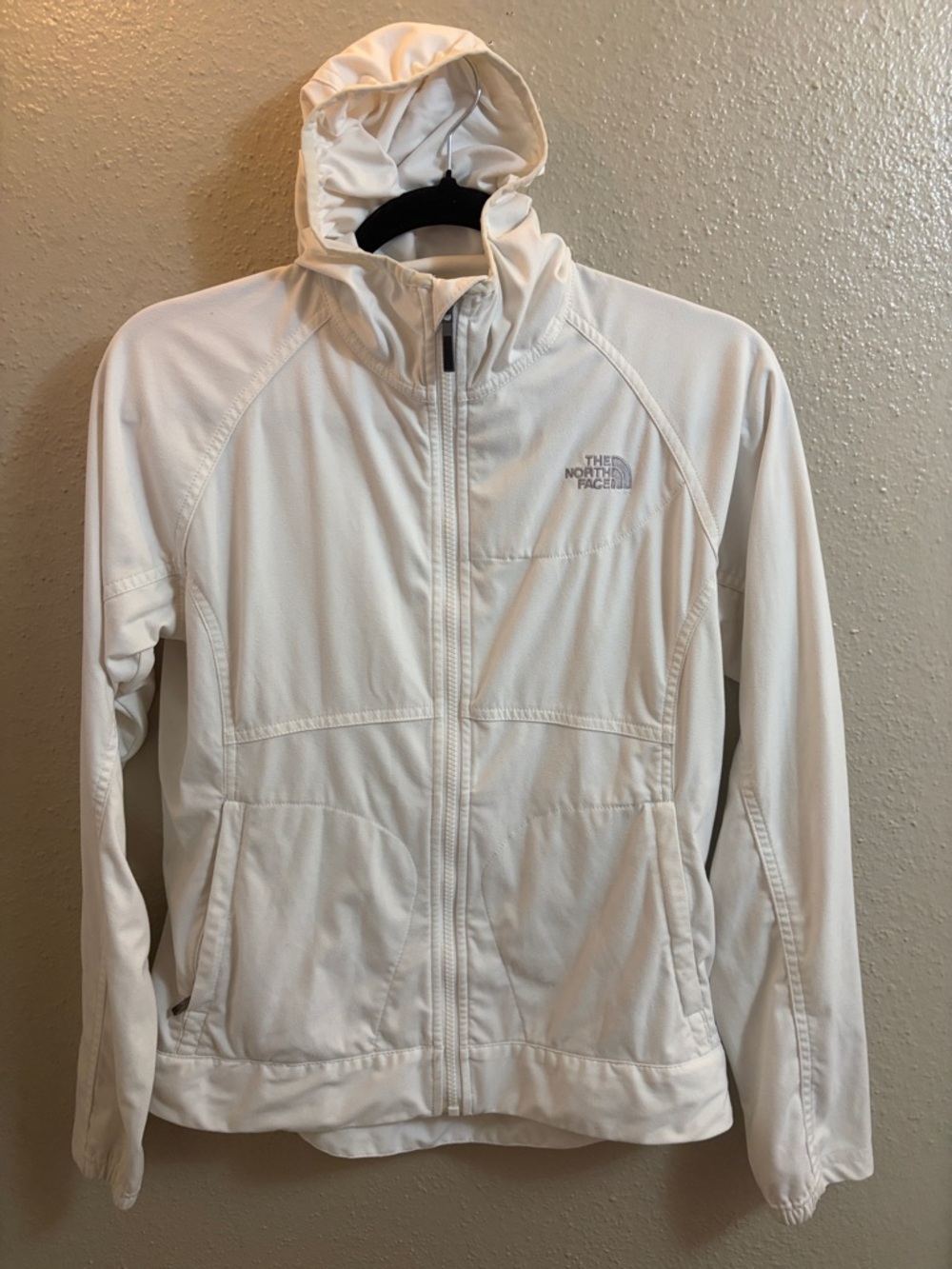 The North Face Women's White Hooded Utility Jacket